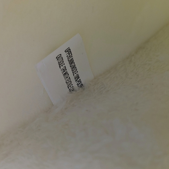 Slippers Margarita Embroidered Faux Fur Slip On Ivory M (6.5-7.5) NWT - Picture 12 of 14